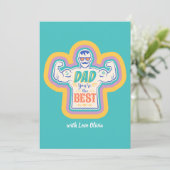 uitnodiging tot Vaderdag. (Staand voorkant)