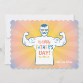 uitnodiging tot Vaderdag. (Voorkant)