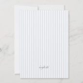 Uitnodiging tot vaderdag Stropdas (Achterkant)