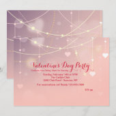 Uitnodiging tot Valentijn van de partij (Voorkant / Achterkant)