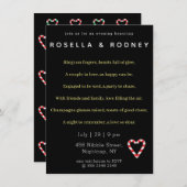 Uitnodiging tot Valentijn van snoepsuikerriet (Voorkant / Achterkant)