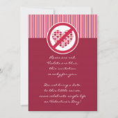 Uitnodiging tot Valentijnsdag van één partij (Voorkant)