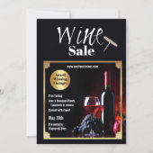 uitnodiging tot verkoop van wijn (Voorkant)