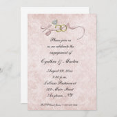 Uitnodiging tot Verloving voor weduwen (Voorkant / Achterkant)