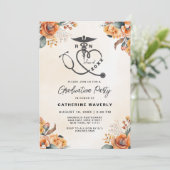 Uitnodiging tot verpleging van een studiecyclus (Staand voorkant)