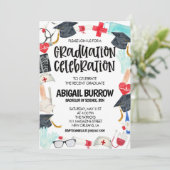 Uitnodiging tot verpleging van een studiecyclus (Staand voorkant)