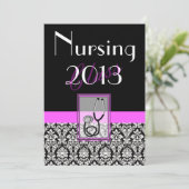 Uitnodiging tot verstuiving verpleegkundig Afstude (Staand voorkant)