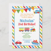 Uitnodiging tot vervoer / Aanwezigheid van treinre (Voorkant)