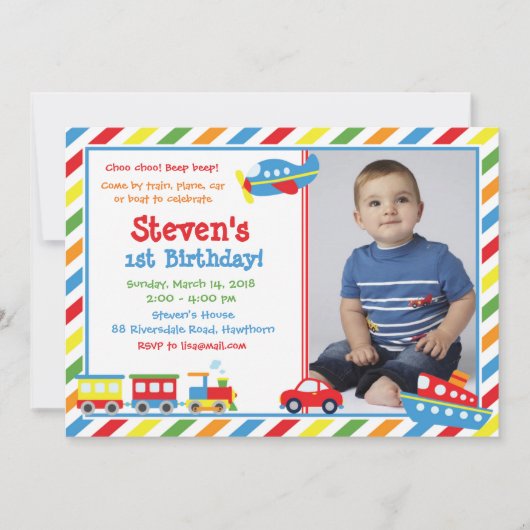 Uitnodiging tot vervoer / uitnodiging tot vervoer (Voorkant)