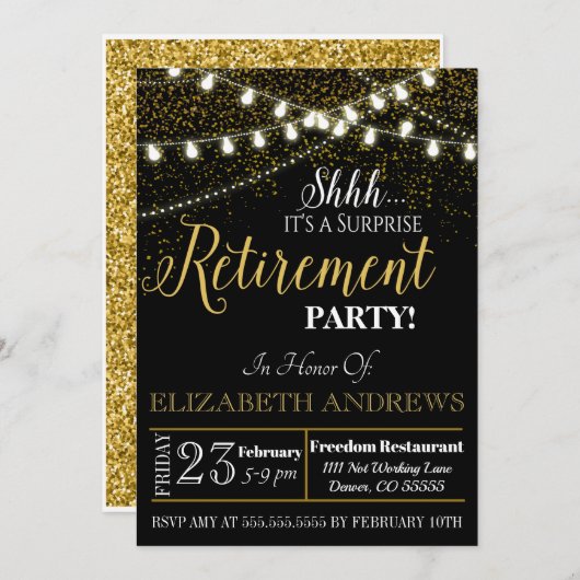 Uitnodiging tot vervroegde uittreding bij ondernem (Voorkant / Achterkant)