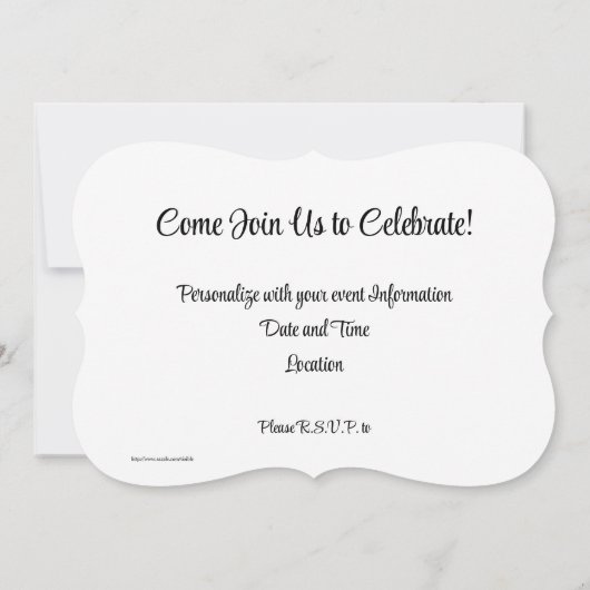 Uitnodiging tot vervroegde uittreding door zonnesc (Achterkant)