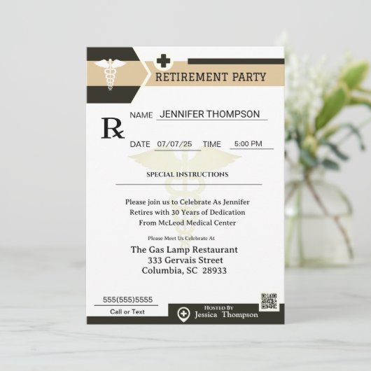 Uitnodiging tot vervroegde uittreding medisch rece (Staand voorkant)