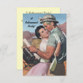 Uitnodiging tot vervroegde uittreding met fun Retr (Voorkant / Achterkant)