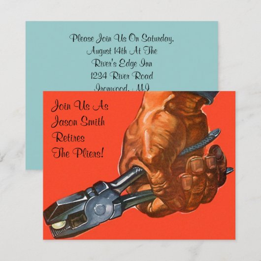 Uitnodiging tot vervroegde uittreding uit Masculin (Voorkant / Achterkant)