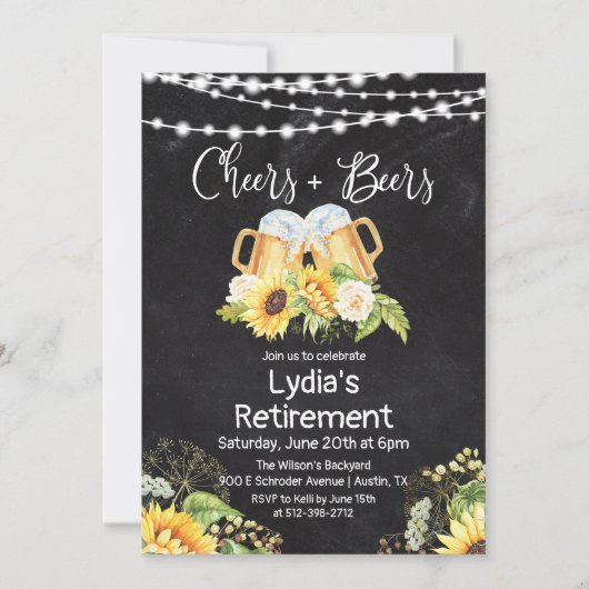 Uitnodiging tot vervroegde uittreding van kaas en  (Voorkant)