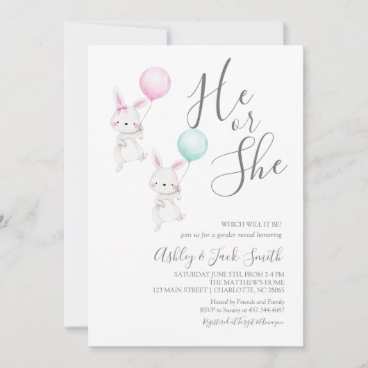 Uitnodiging tot vervroeging van genderonderzoek (Voorkant)