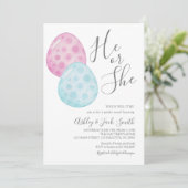 Uitnodiging tot vervroeging van genderonderzoek (Staand voorkant)