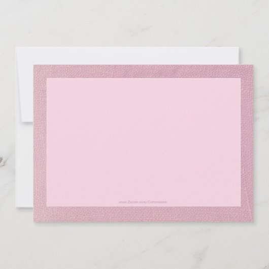 Uitnodiging tot viering van borstkanker (Achterkant)