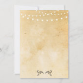 Uitnodiging tot Vintage in ruste in ruste (Achterkant)