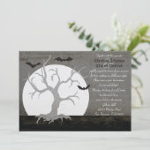 Uitnodiging tot volledige demonstratie en weduwen (Staand voorkant)