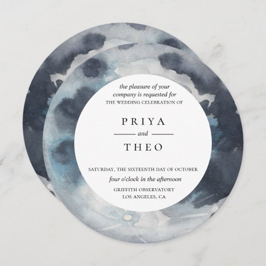 Uitnodiging tot volledige marinescheepvaart (Voorkant / Achterkant)