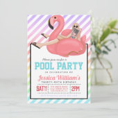 uitnodiging tot vrijdag (Staand voorkant)