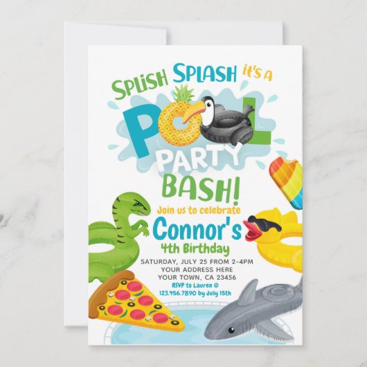 uitnodiging tot vrijdag (Voorkant)