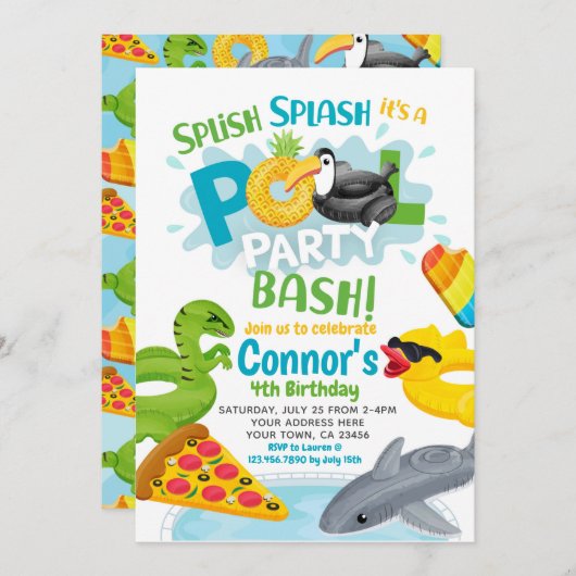 uitnodiging tot vrijdag (Voorkant / Achterkant)