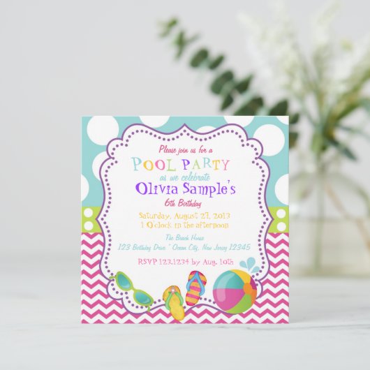 uitnodiging tot vrijdag (Staand voorkant)