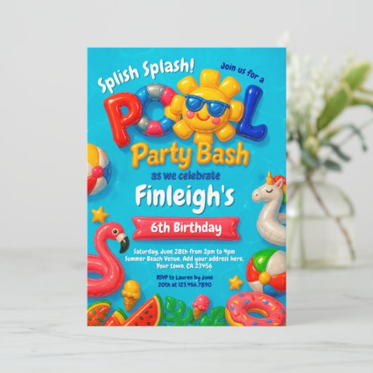 uitnodiging tot vrijdag (Staand voorkant)