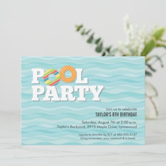 uitnodiging tot vrijdag (Staand voorkant)