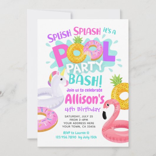 uitnodiging tot vrijdag (Voorkant)