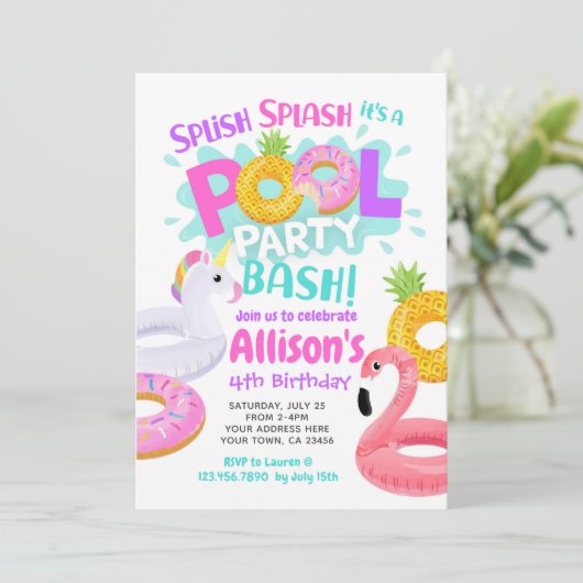 uitnodiging tot vrijdag (Staand voorkant)