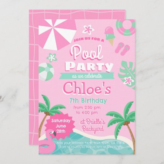 uitnodiging tot vrijdag (Voorkant / Achterkant)