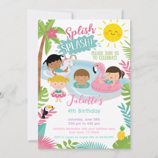 uitnodiging tot vrijdag (Voorkant)