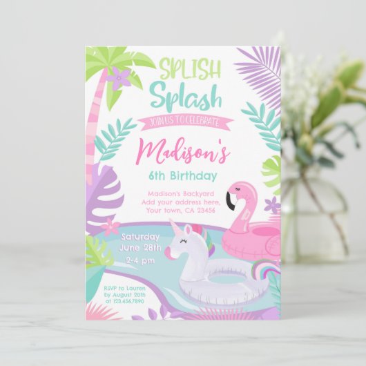 uitnodiging tot vrijdag (Staand voorkant)