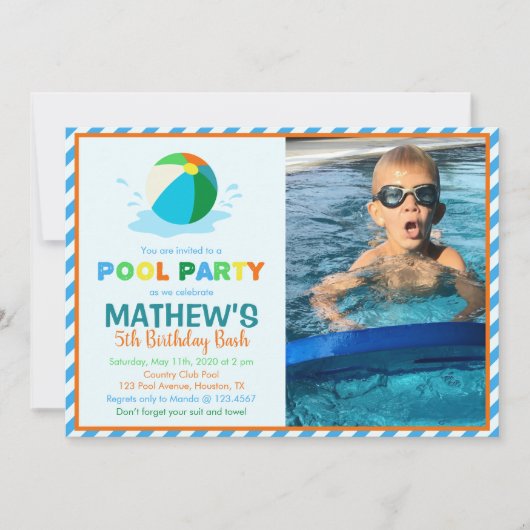 uitnodiging tot vrijdag (Voorkant)