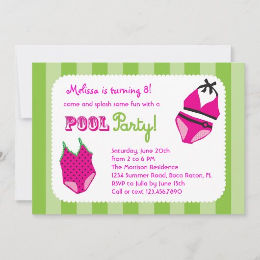 uitnodiging tot vrijdag (Voorkant)