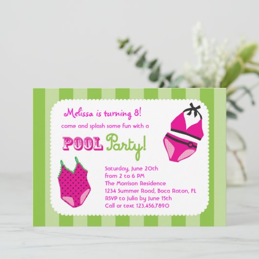 uitnodiging tot vrijdag (Staand voorkant)