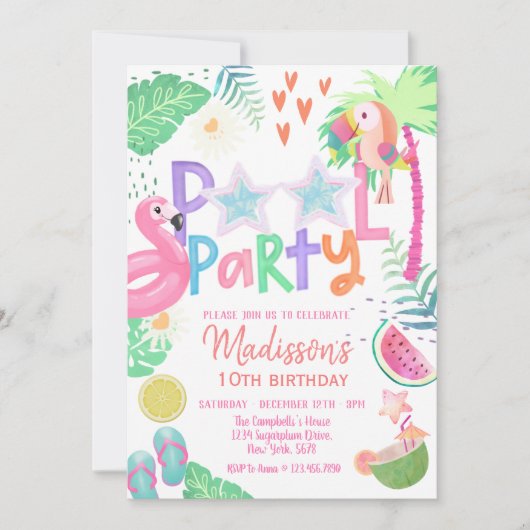 uitnodiging tot vrijdag (Voorkant)