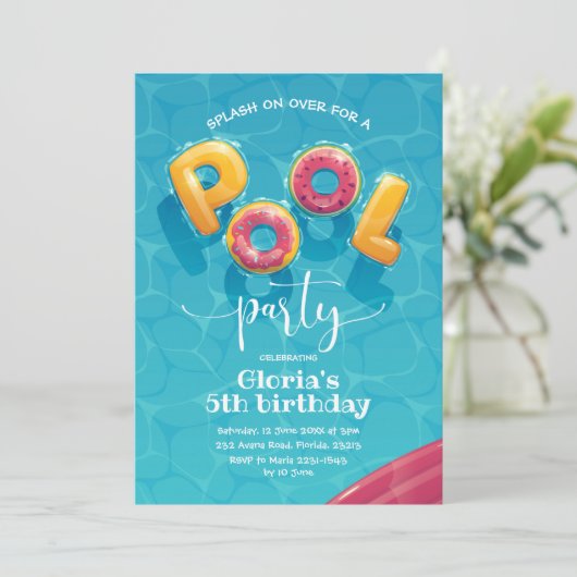 uitnodiging tot vrijdag (Staand voorkant)