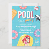 uitnodiging tot vrijdag | Blauw Paars (Voorkant)