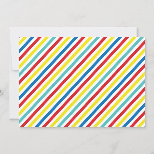 uitnodiging tot vrijdag | Gezamenlijke verjaardag (Achterkant)