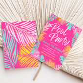 uitnodiging tot vrijdag | Pool Party