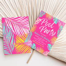 uitnodiging tot vrijdag | Pool Party