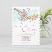 Uitnodiging tot Vrijgezellenfeest (Staand voorkant)