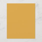 Uitnodiging tot vrijgezellenfeest voor zonnebloeme flyer (Achterkant)