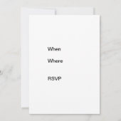 Uitnodiging tot vrijwilligerserkenning Rode anjers (Achterkant)