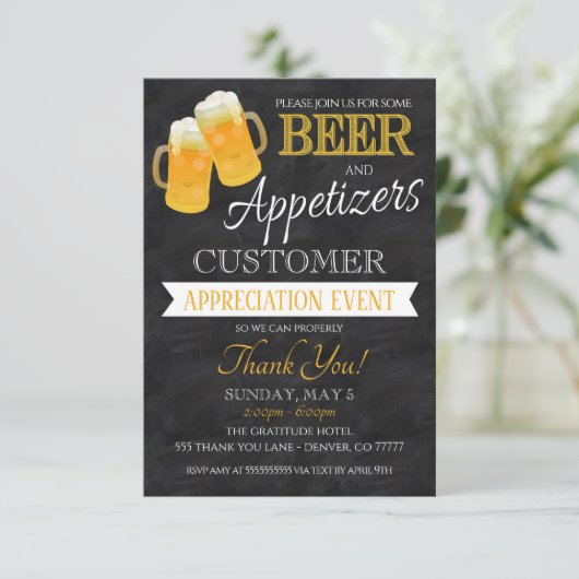 Uitnodiging tot waardering (Staand voorkant)