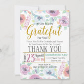 Uitnodiging tot waardering, dankbaar voor (Voorkant)